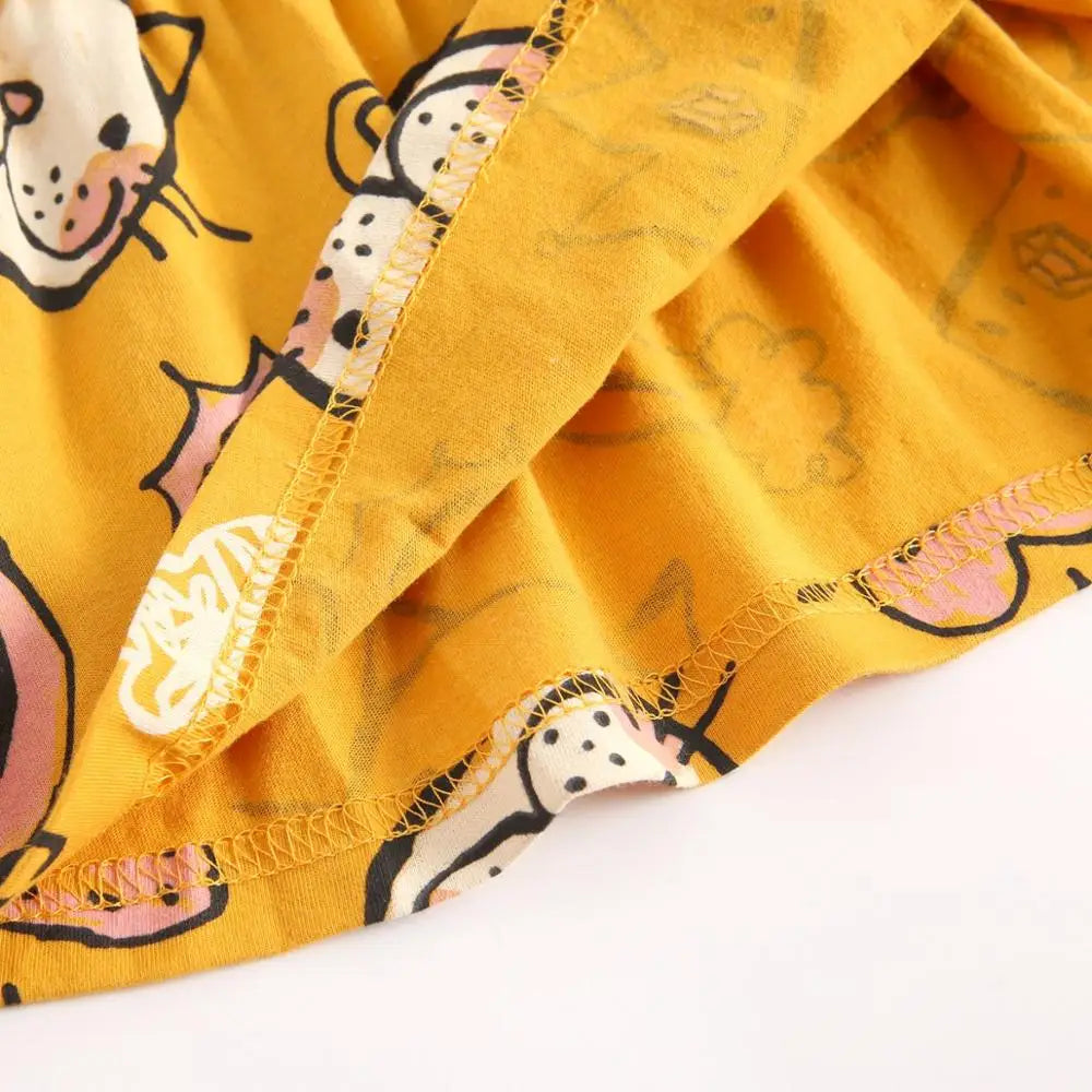 Cartoon Cotton Dress