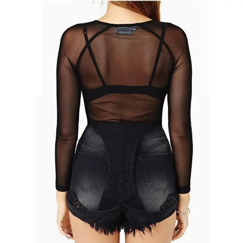 Transparent Long Sleeve Tee