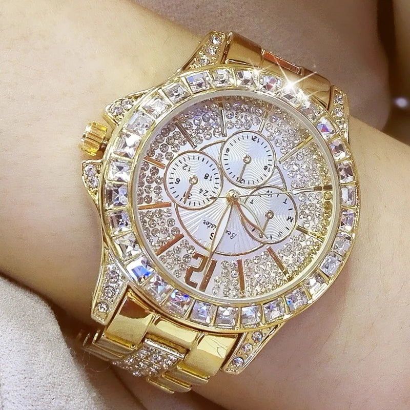 Luxury Fashion Rose Watch