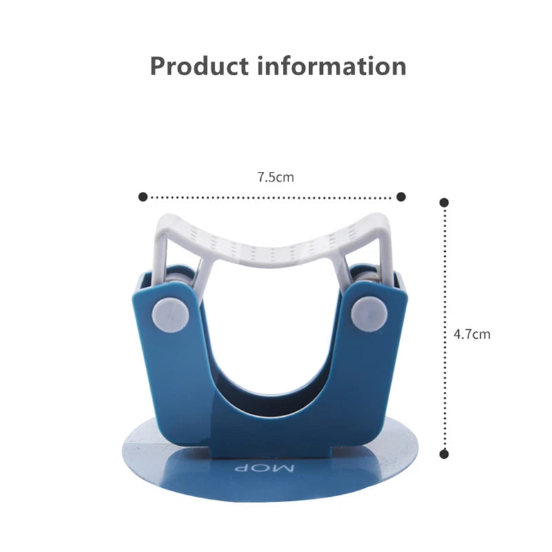 Wall-Mounted Mop Organizer