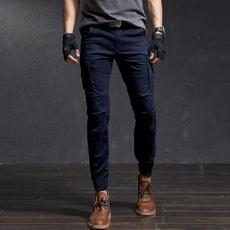 Slim Camouflage Cargo Pants