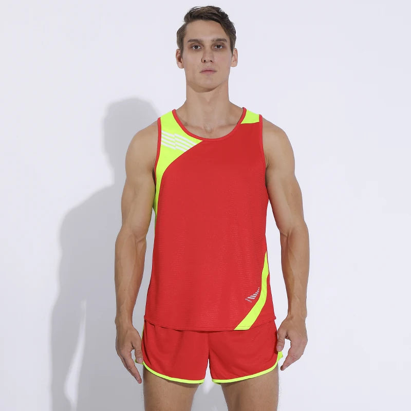 Compression Marathon Vest Shorts Set