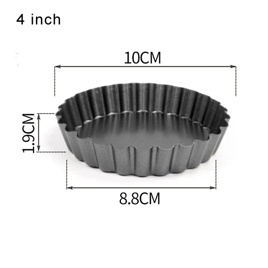 Metal Pans Gyh Fluted Pie