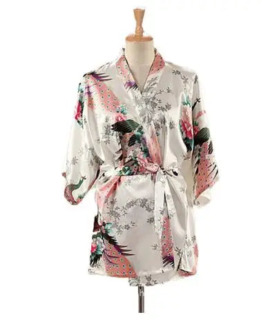Lace Up Yukata Bathrobe