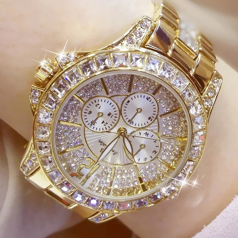 Luxury Fashion Rose Watch