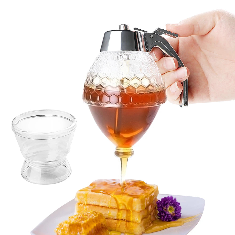 Bee Drip Kettle Honey Jar