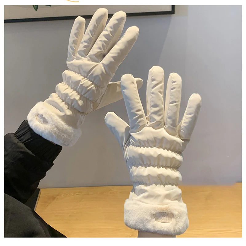 Women's Waterproof Ski Gloves