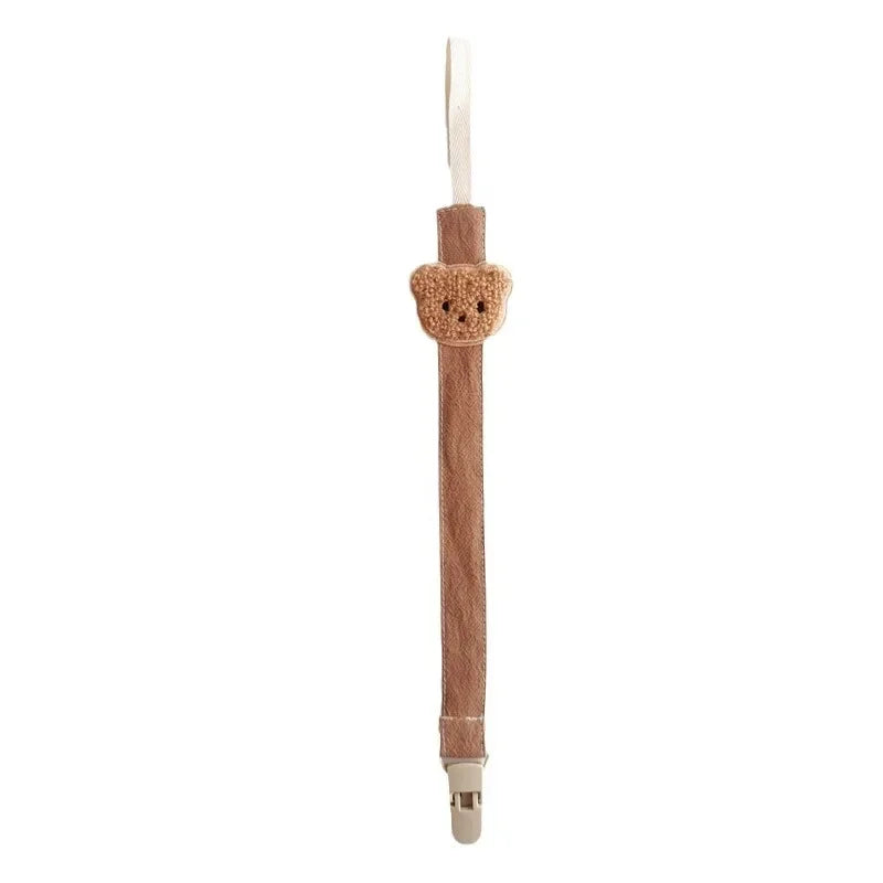 Baby Cute Bear Pacifier Clip