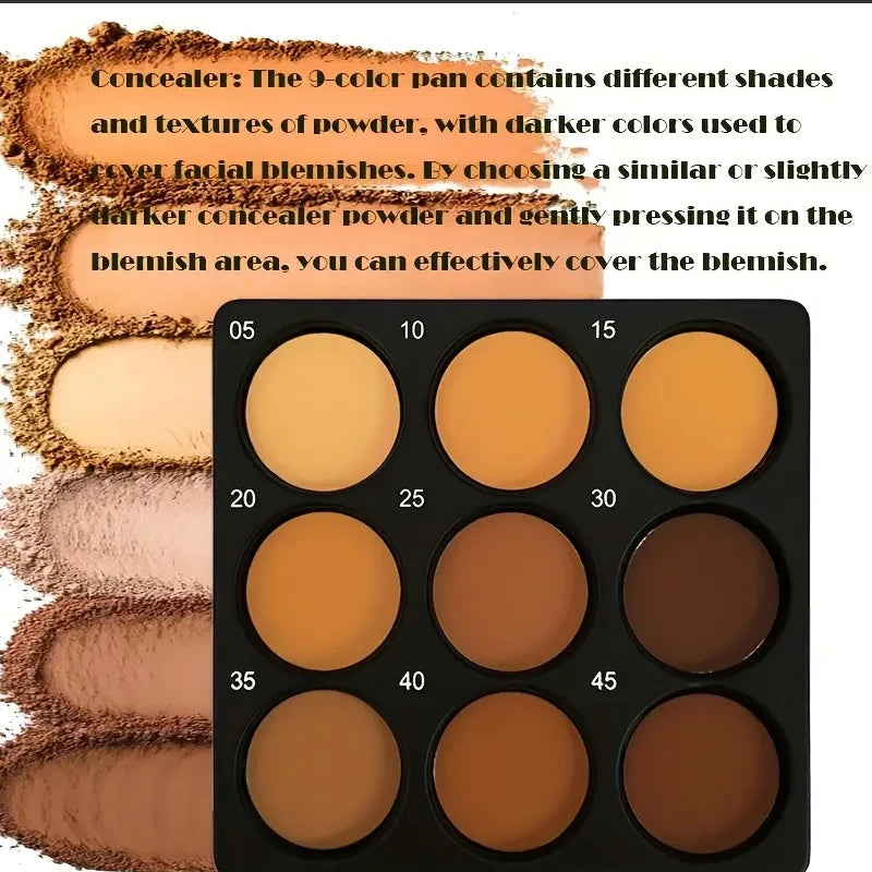 9-Color Concealer Palette