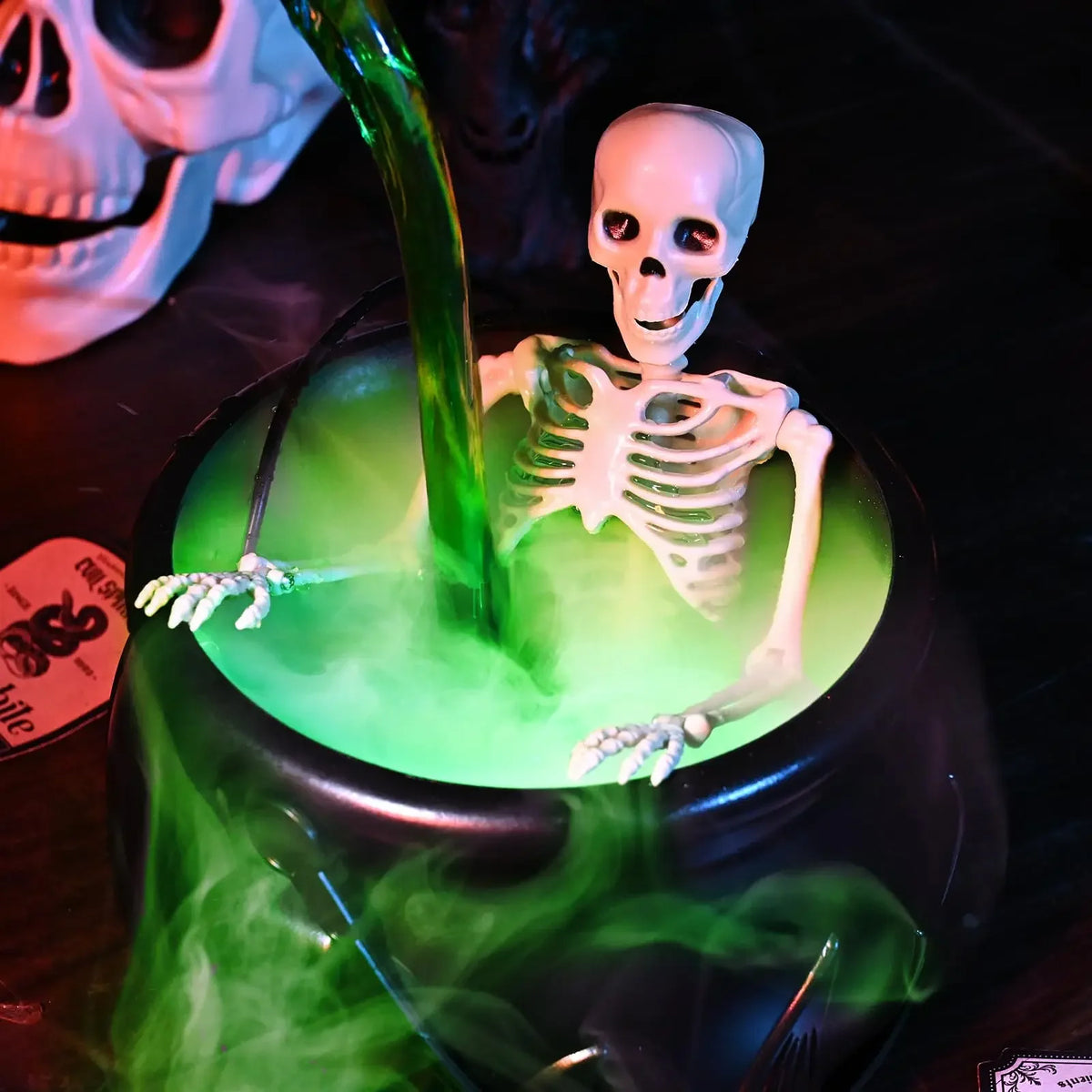 Witch Cauldron Fog Light Prop