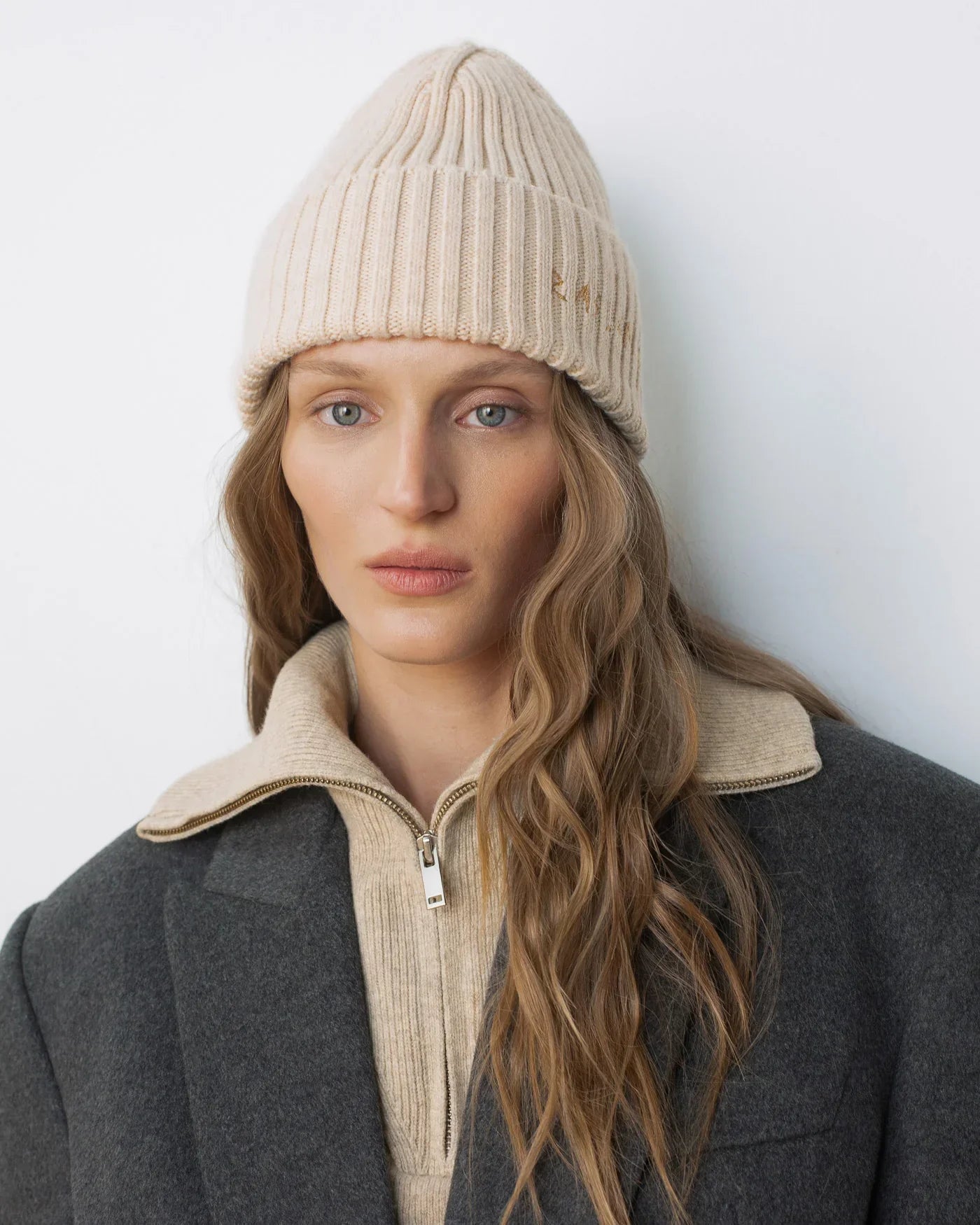 Winter Knitted Letter Beanie