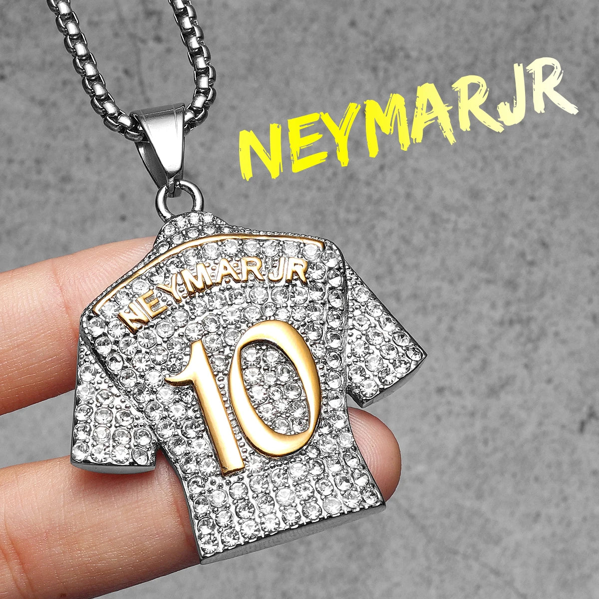 Metal Jersey Stainless Steel Pendant Party