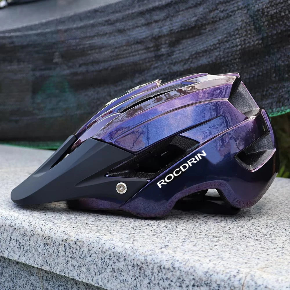 Integrally-Molded Outdoor DH Bike Helmet