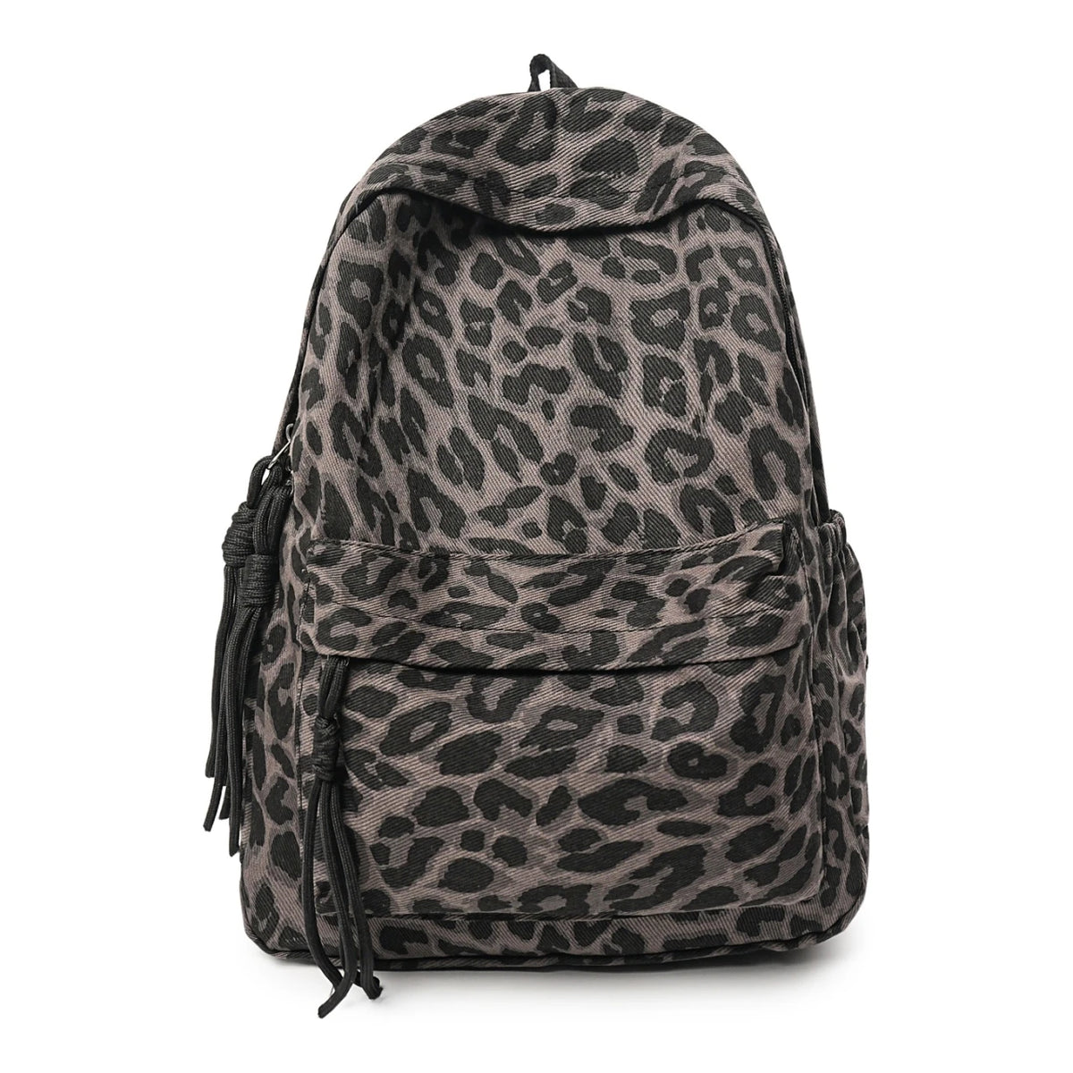 Leopard Print School Backpack