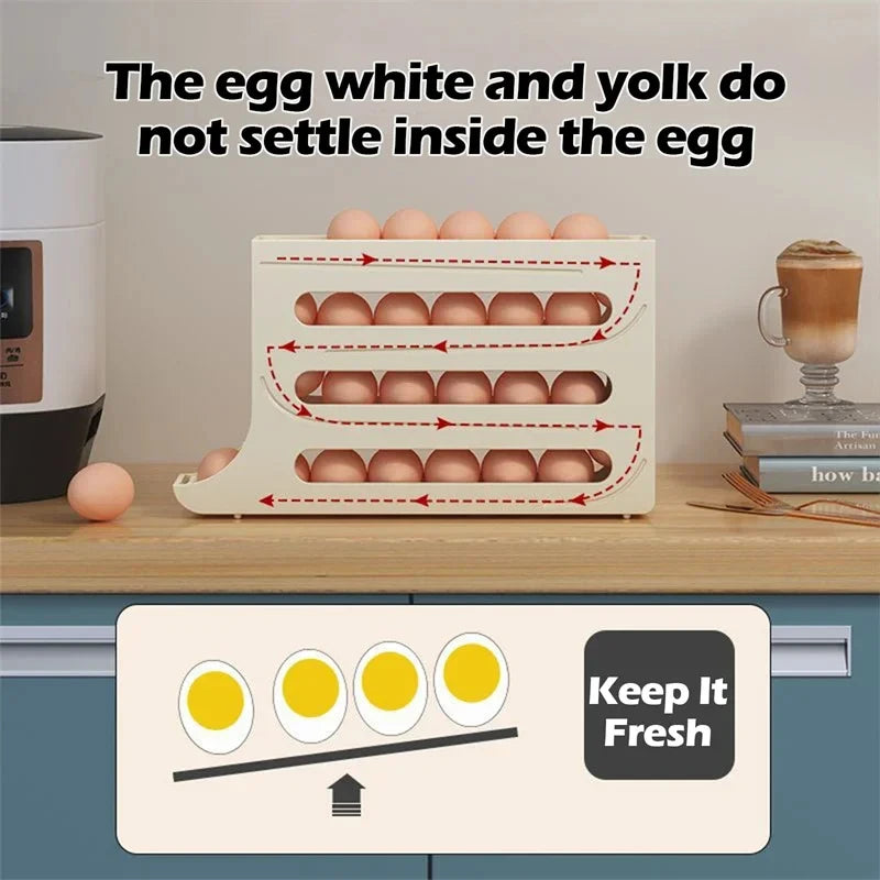 Automatic Egg Scrolling Box