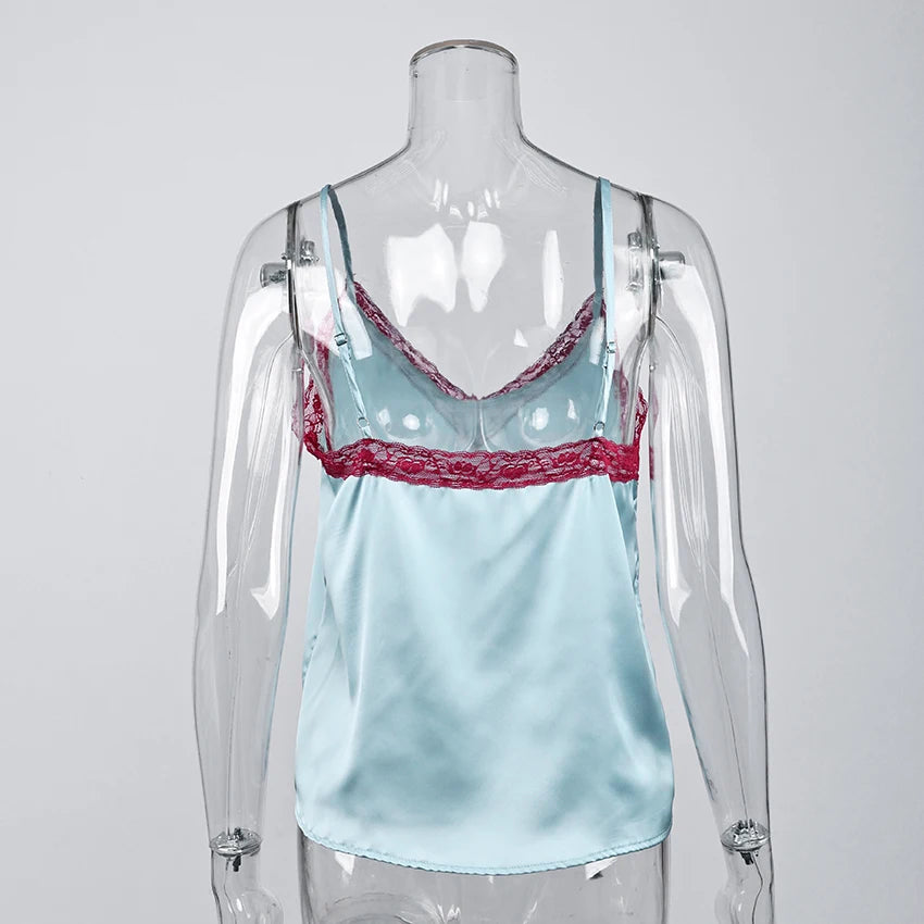 Backless Satin Camis