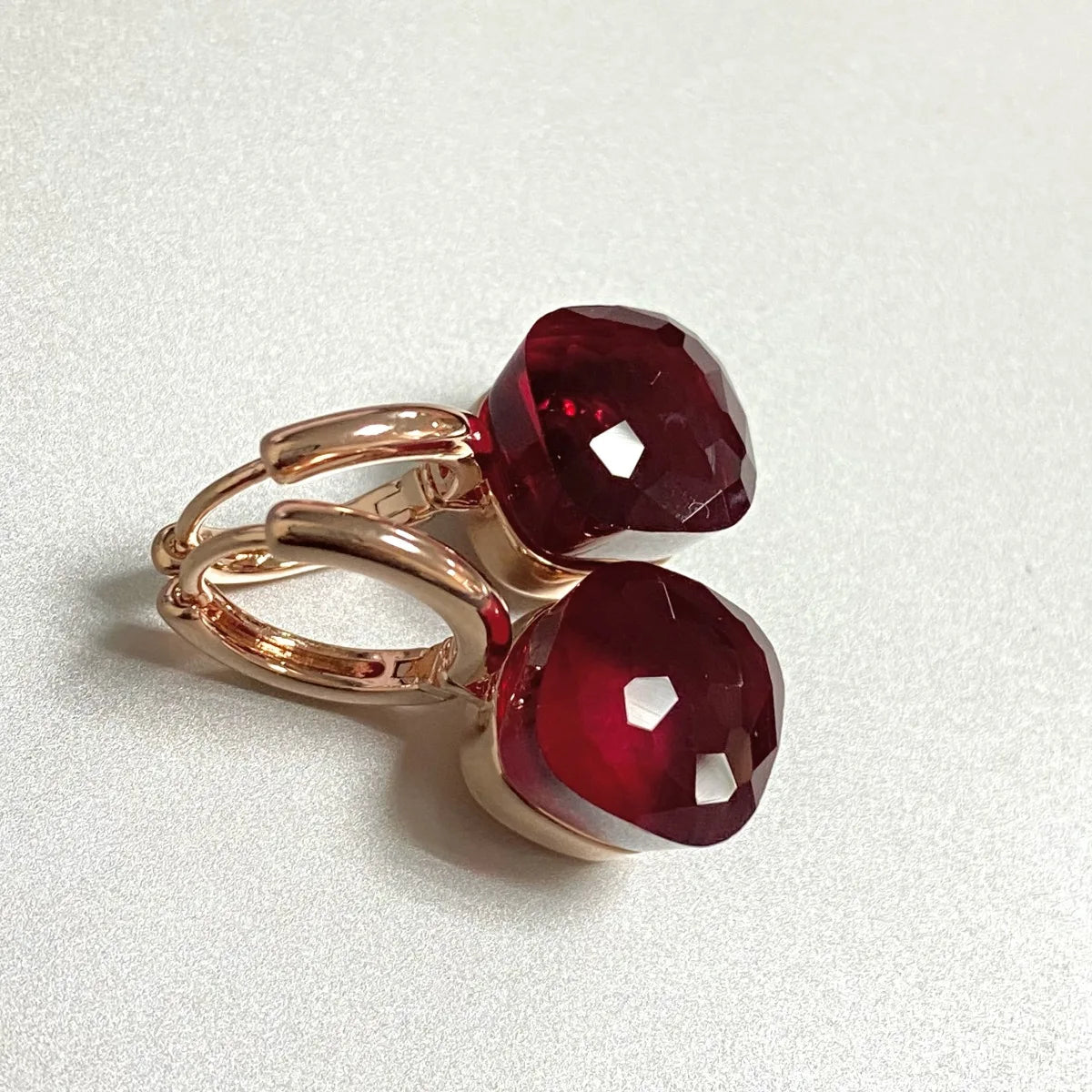 Square Crystal Earrings