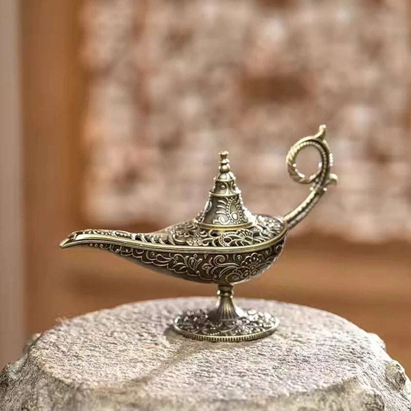Antique Metal Incense Burner