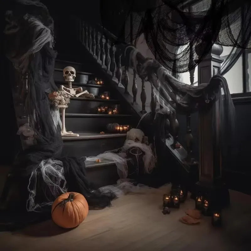 Halloween Haunted House Gauze