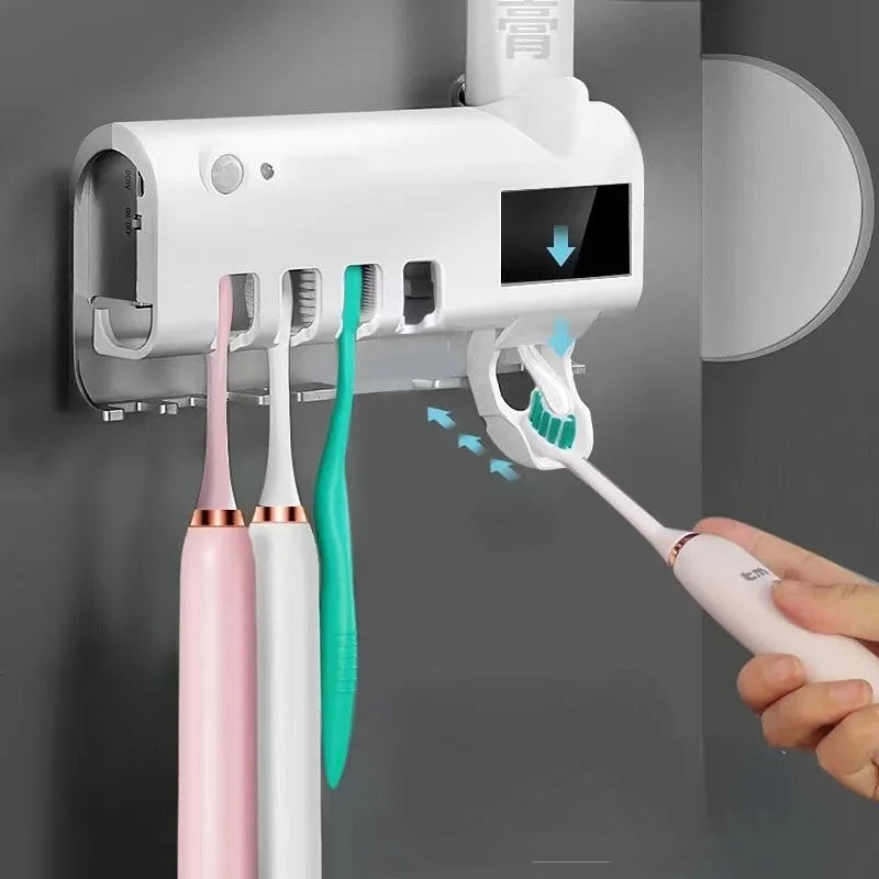 Automatic Toothbrush Dispenser Set