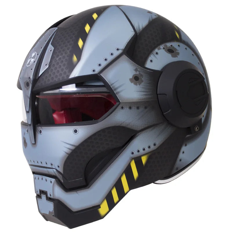 HEROBIKER Vintage Full Face Motorcycle Helmet