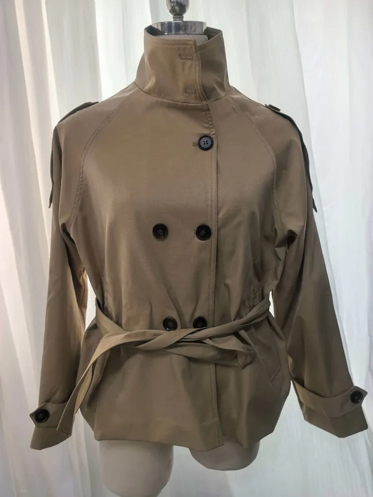 Belted Trench Jacket
