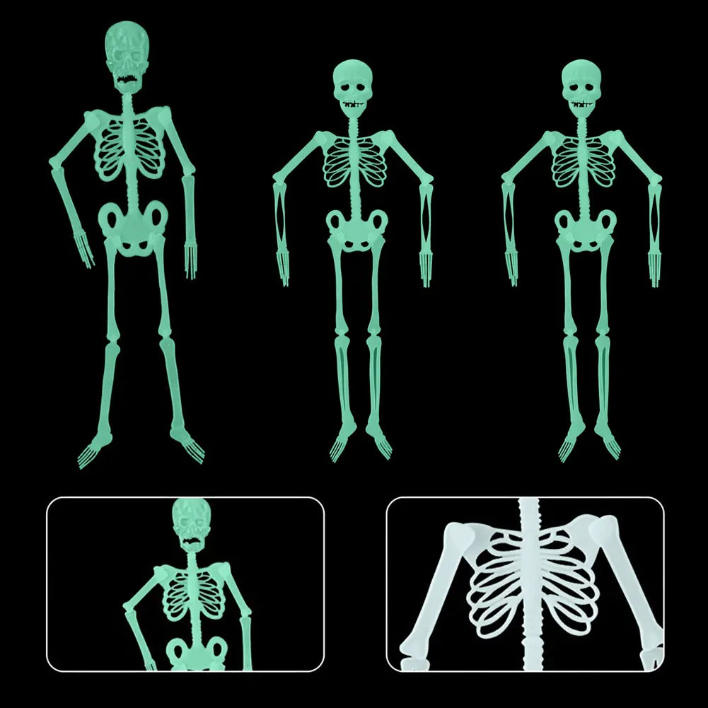 Halloween Luminous Hanging Skeleton