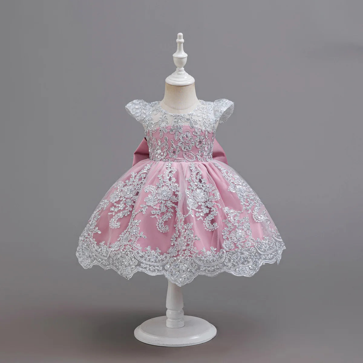Princess Butterfly Flower Girl Dress