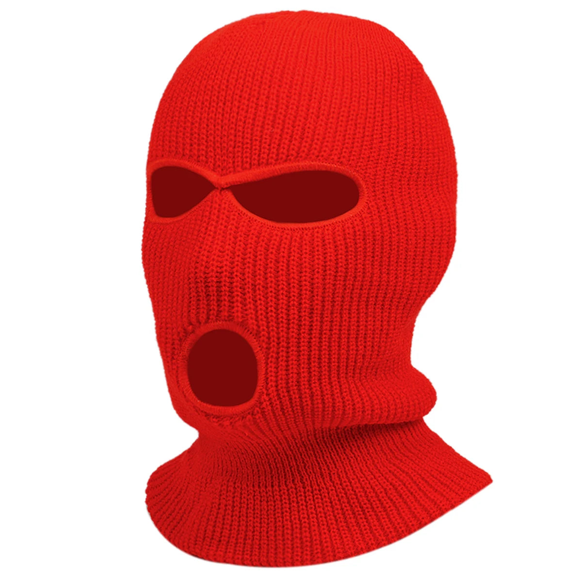 Men’s Solid Color Masked Beanie