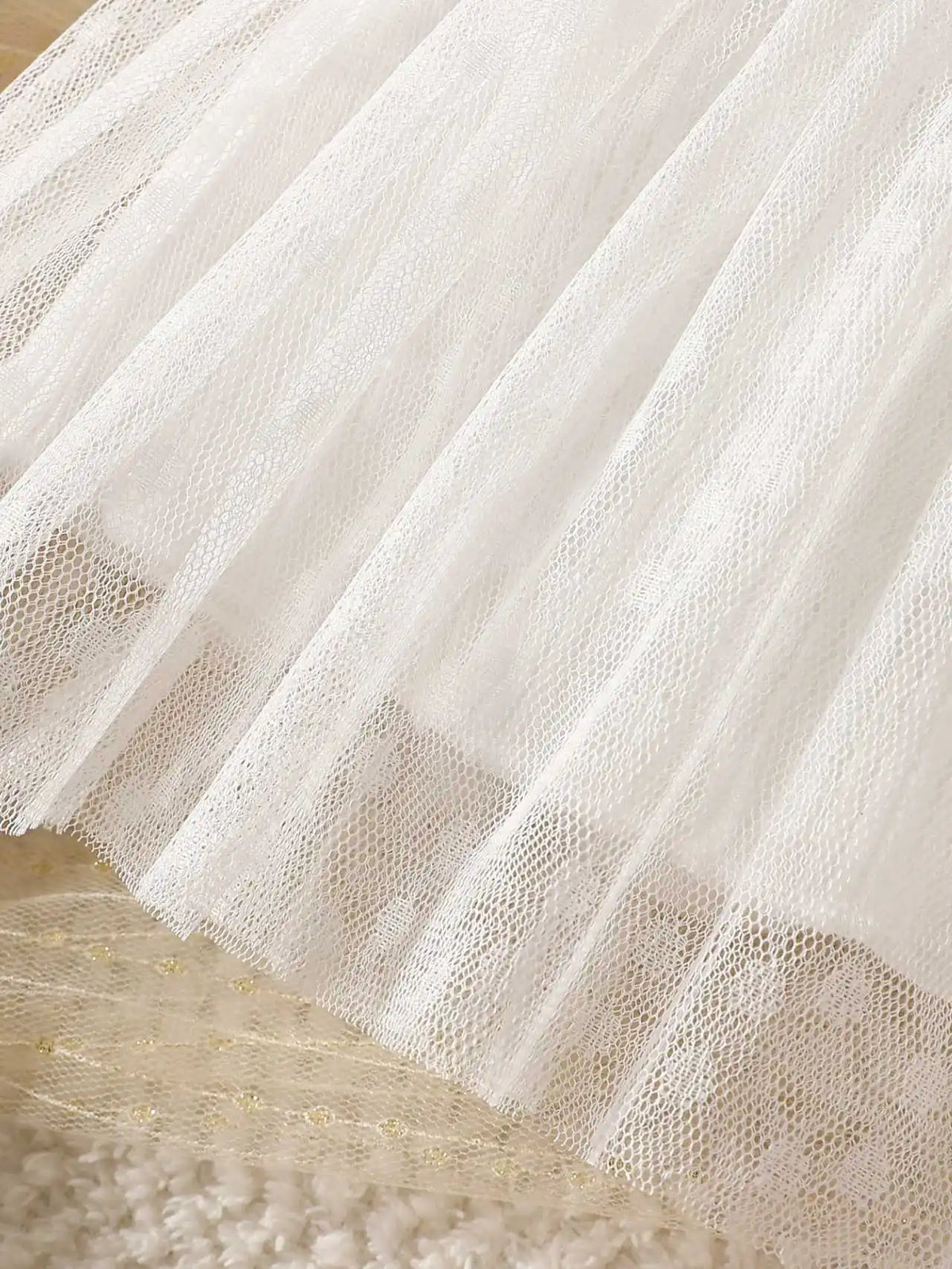 Floral White Dress