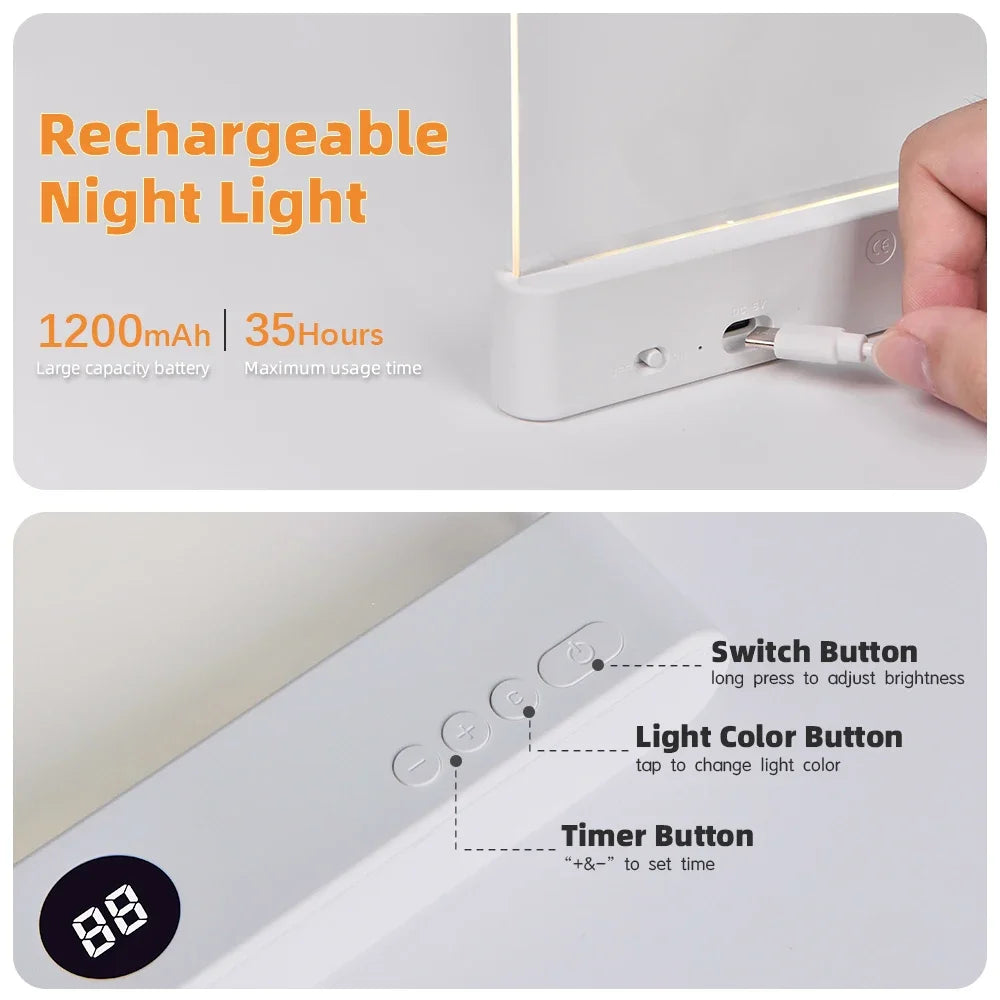 Adjustable LED Book Light