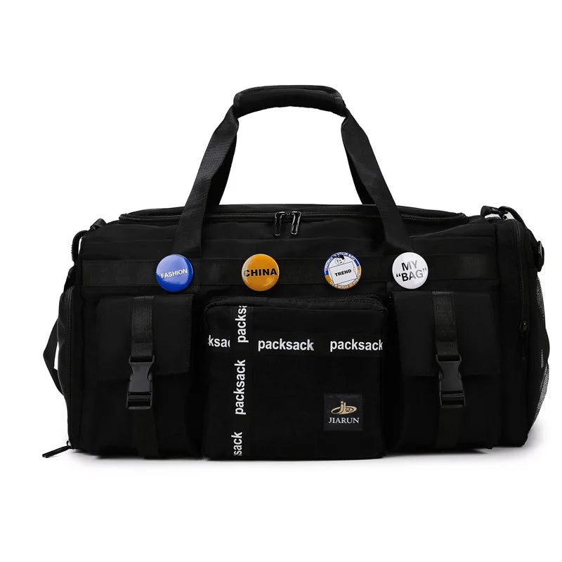 Waterproof Multi-Pocket Duffel Bag