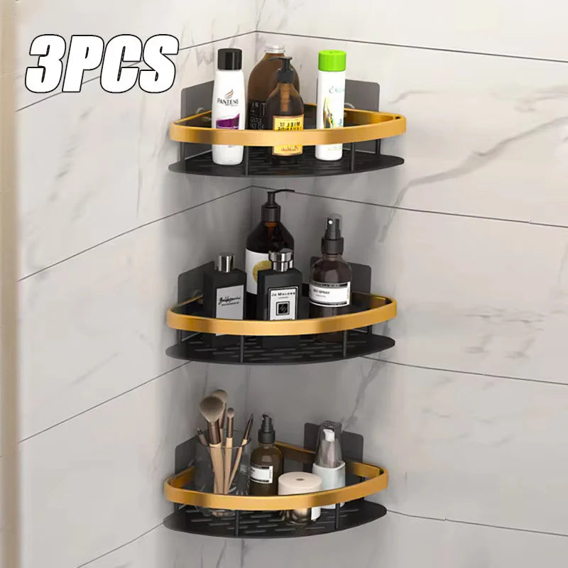 No-Drill Corner Shelf