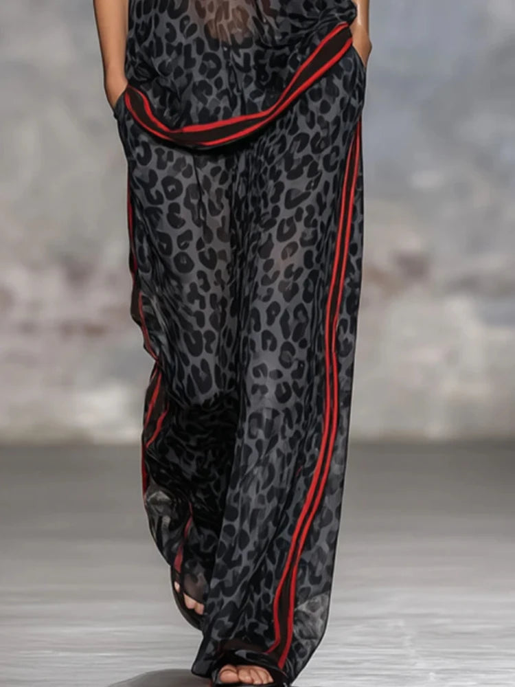 Leopard Lounge Set
