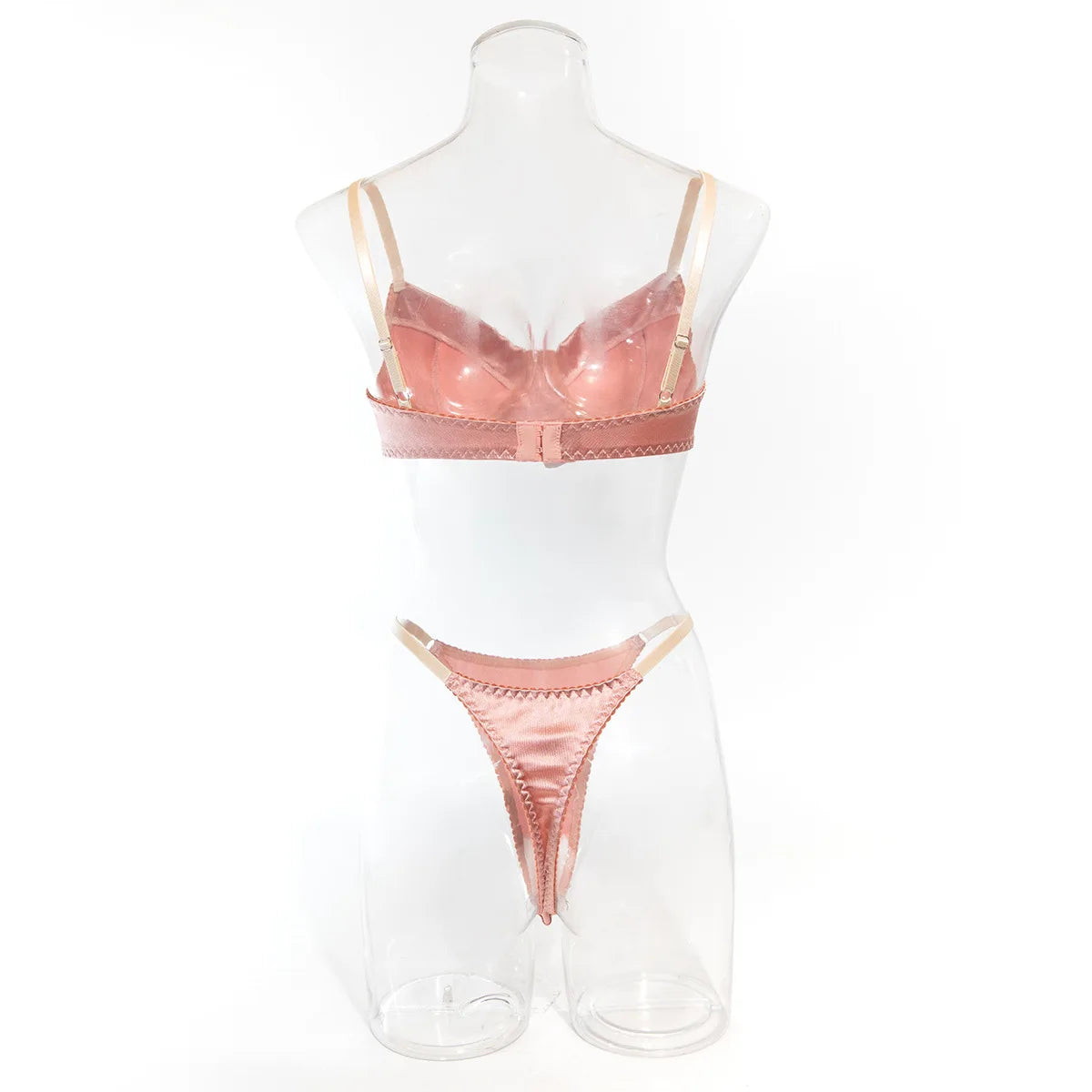 Champagne Floral Push Up Set