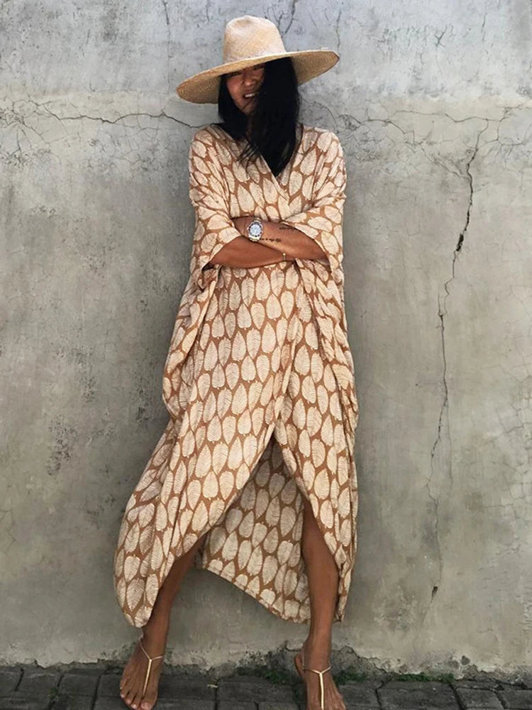Swimwear Cover Cape Dress