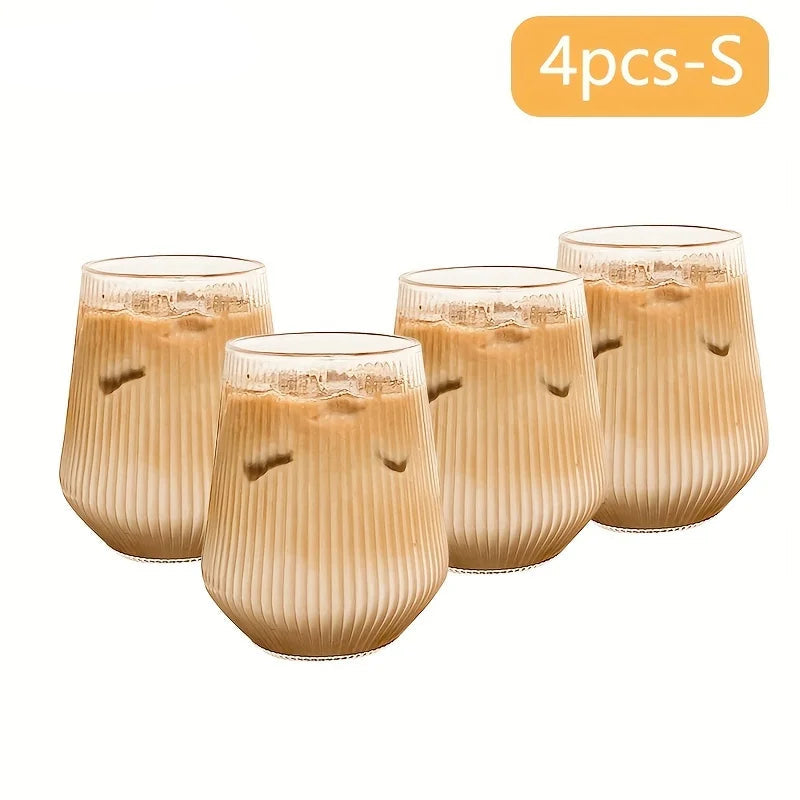 Glass Tumblers Set Party Heat