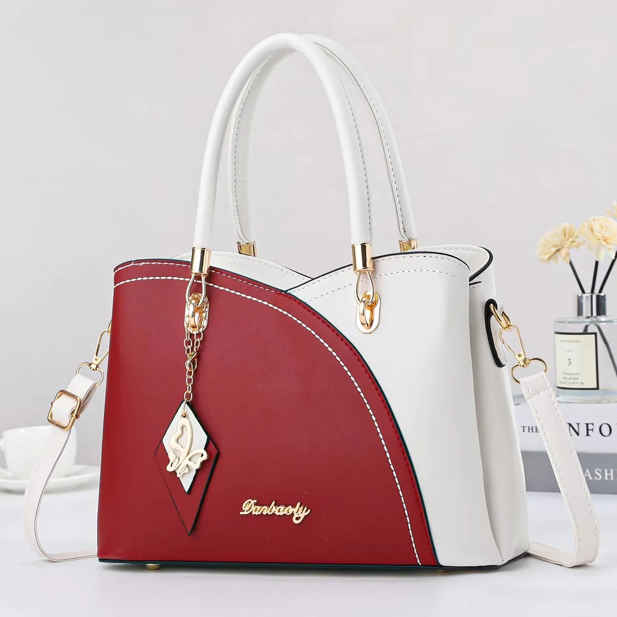 Luxury Bucket Shoulder Handbag