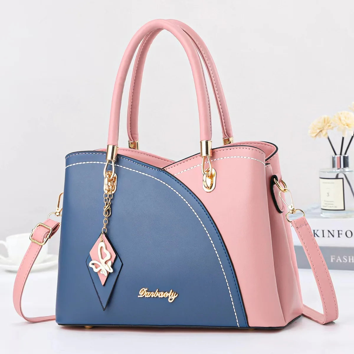 Luxury Bucket Shoulder Handbag