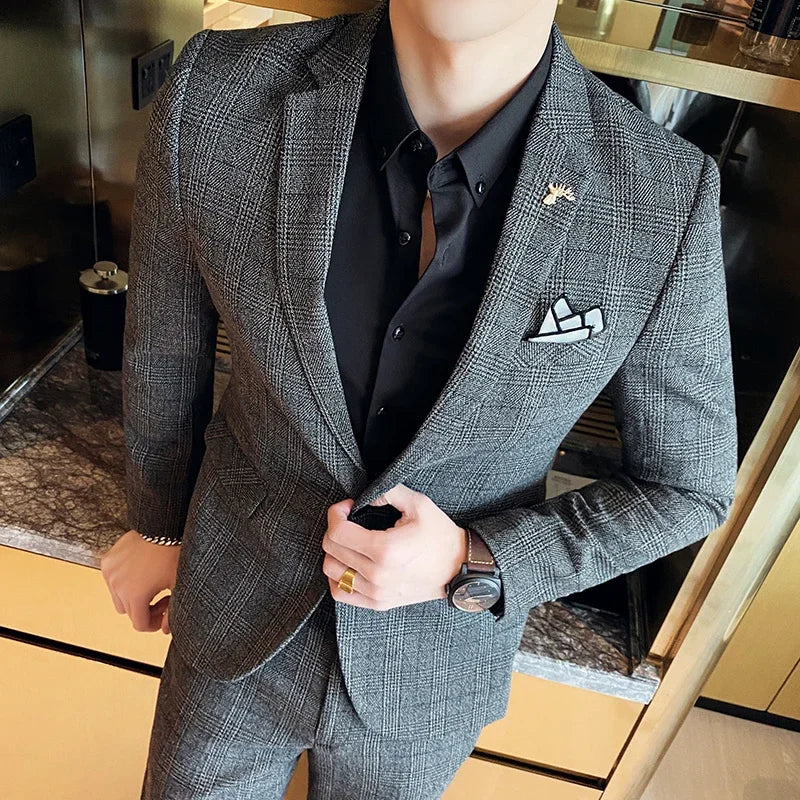 Hemp Blazer Pants Hosts Suit
