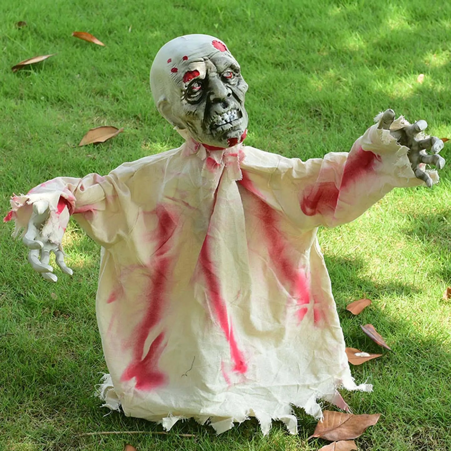 Creepy Zombie Lawn Stake
