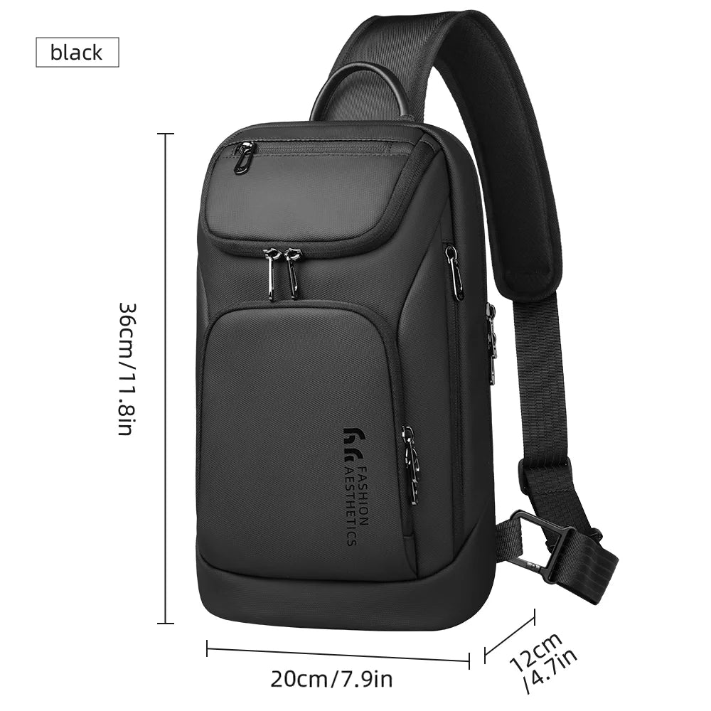 Lightweight Water-Resistant Chest Bag