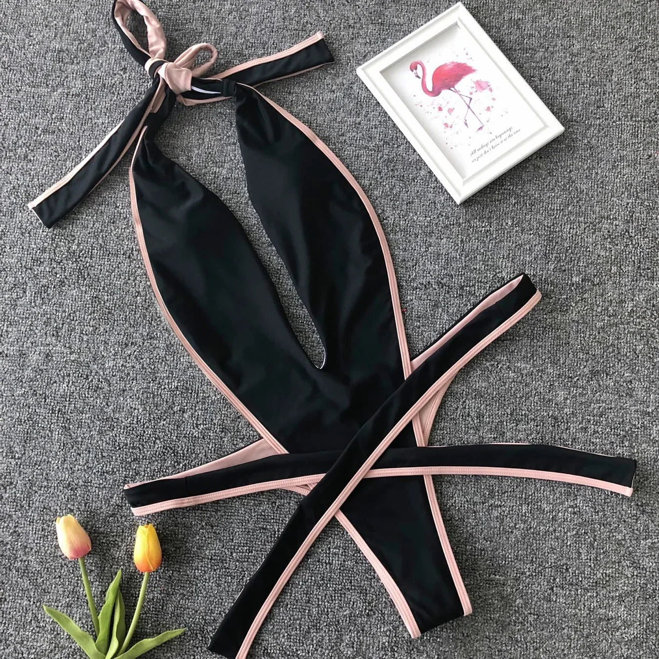 Halter Swim Onepiece