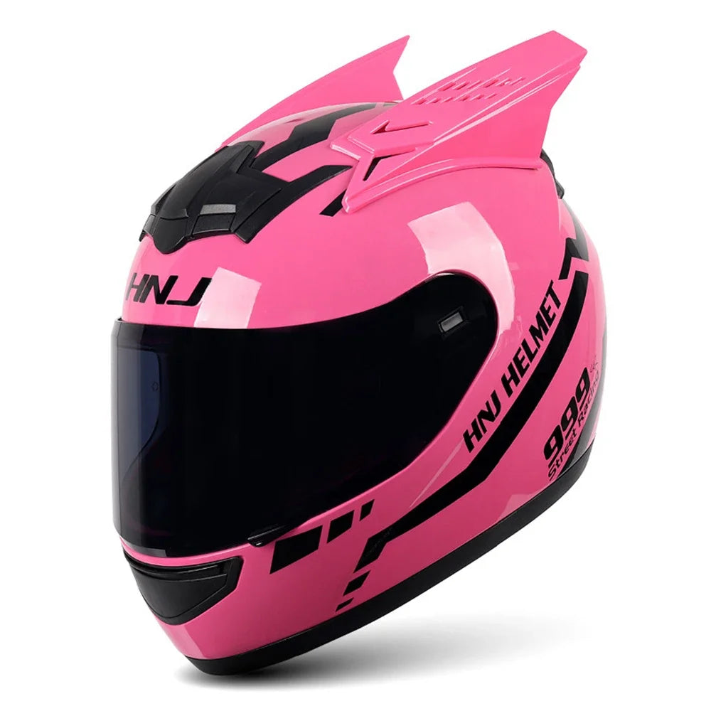 Cat Ear Full-Face Helmet