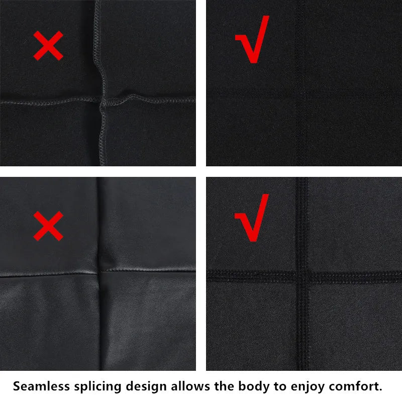 Faux Leather Waist Top