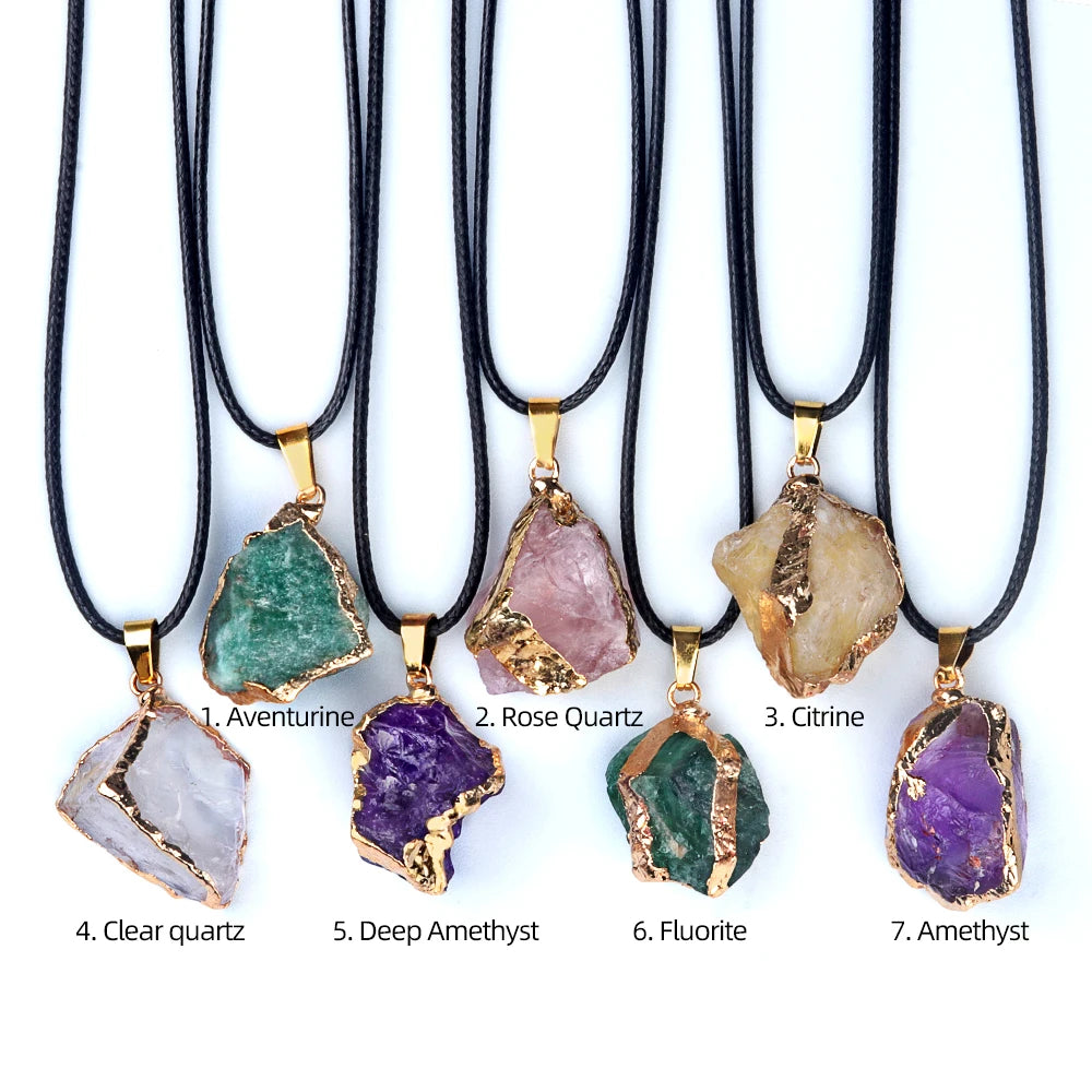 Irregular Natural Stone Pendant
