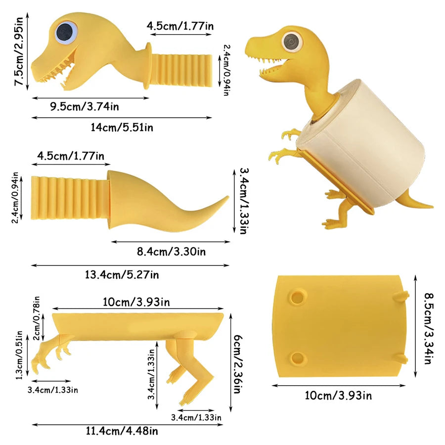 3D Dinosaur Tissue Holder