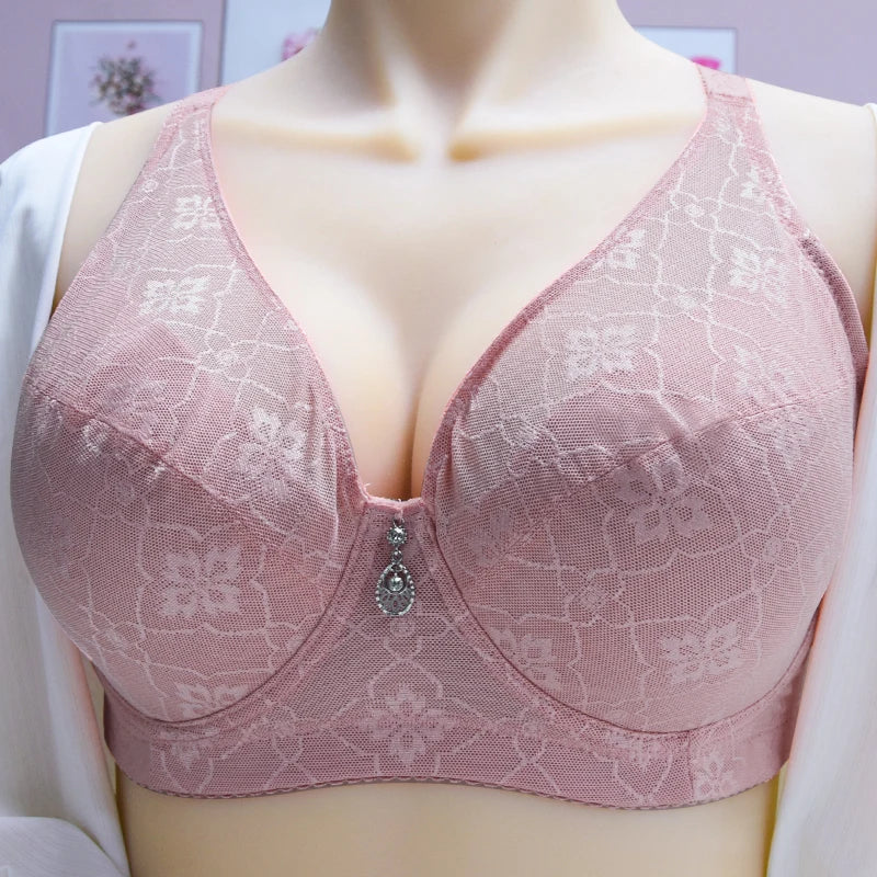 Floral Push Up Plus Bra
