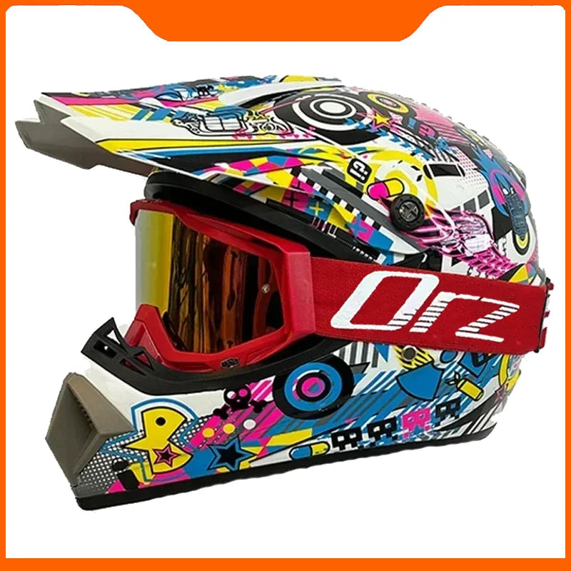 Full Face Off-Road Motorcycle Helmet