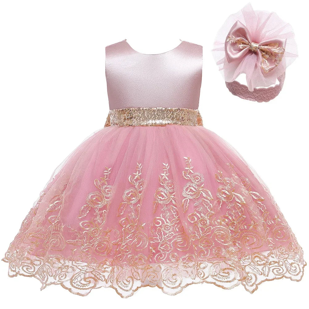 Princess Floral Cotton Dress